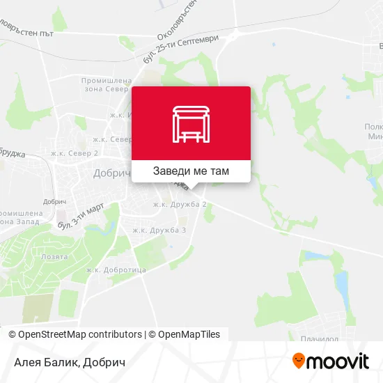 Алея Балик карта