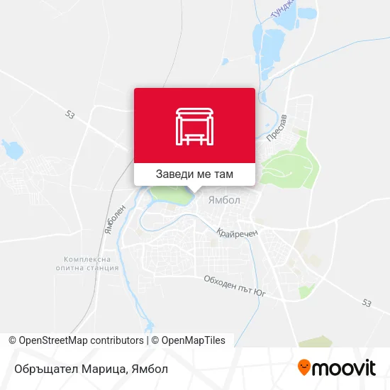 Обръщател Марица карта