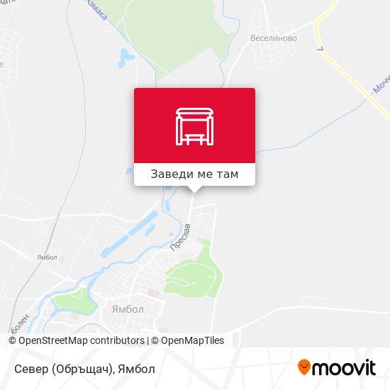 Север (Обръщач) карта