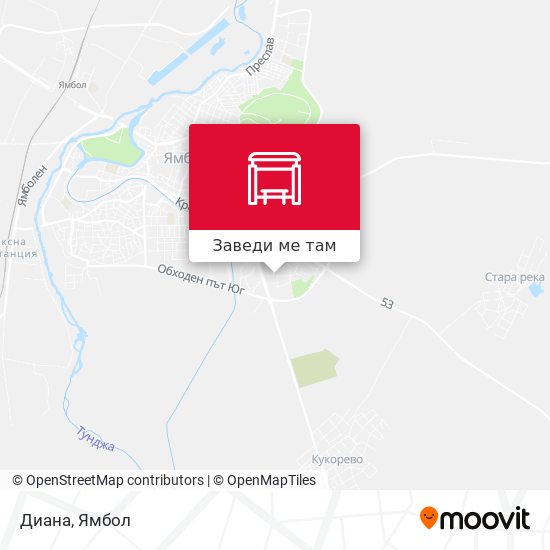 Диана карта