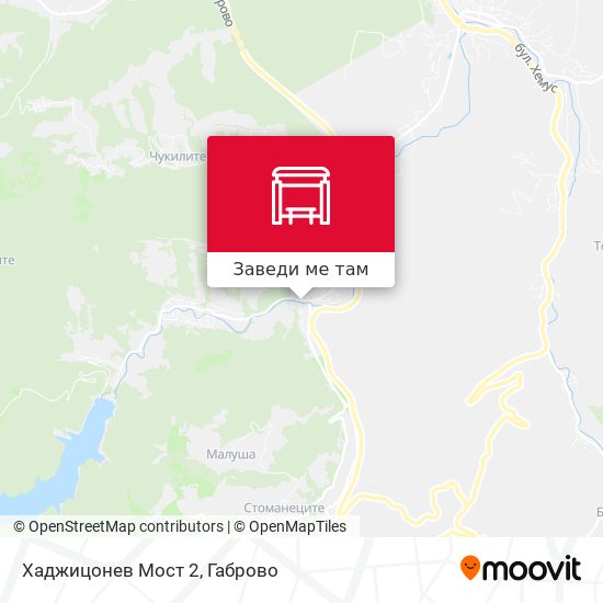Хаджицонев Мост 2 карта