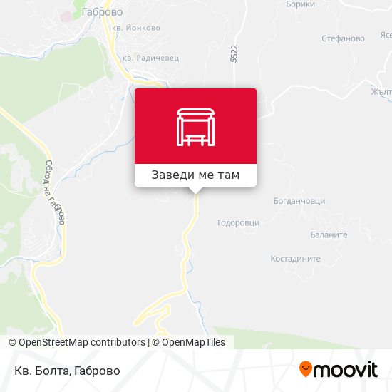 Кв. Болта карта