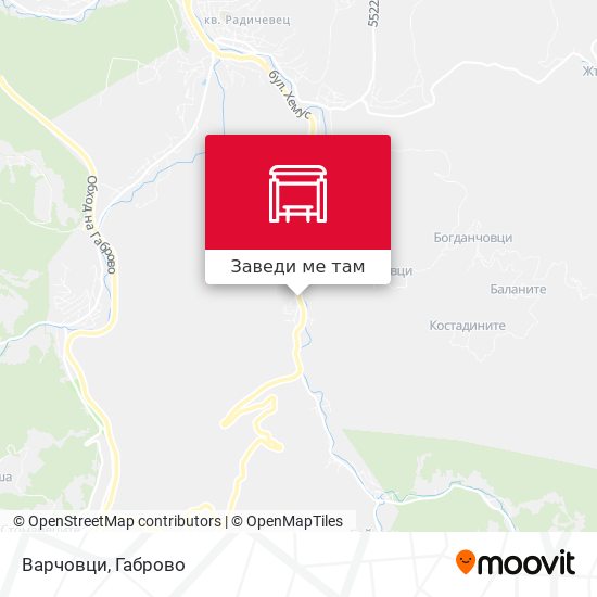Варчовци карта