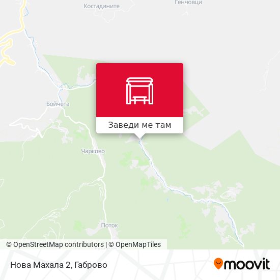 Нова Махала 2 карта