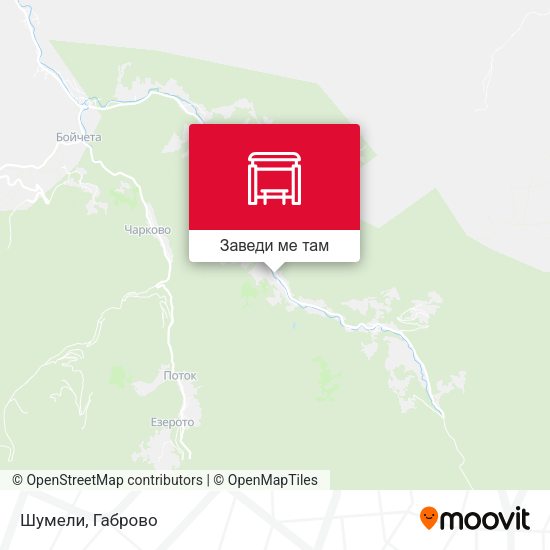Шумели карта