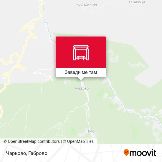 Чарково карта