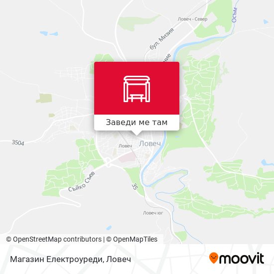 Магазин Електроуреди карта