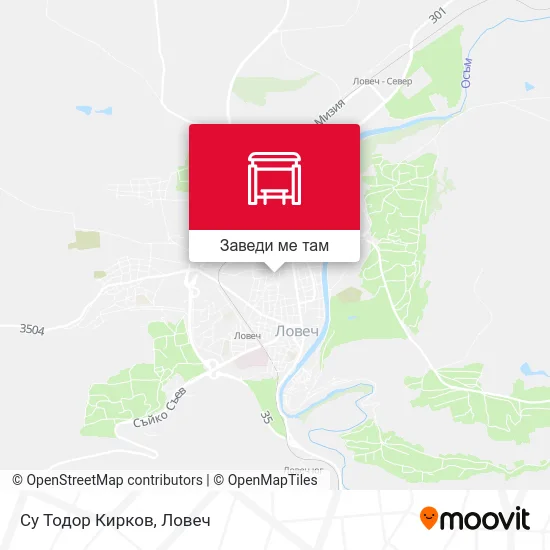 Су Тодор Кирков карта