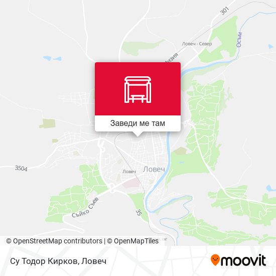 Су Тодор Кирков карта