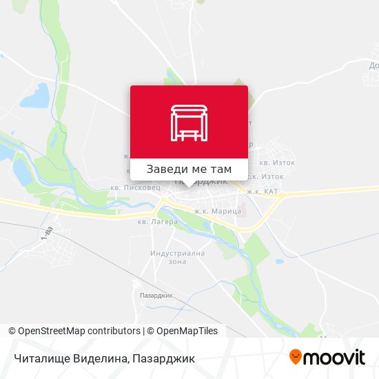 Читалище Виделина карта