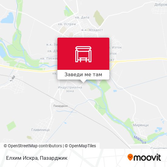 Елхим Искра карта