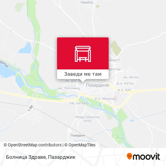 Болница Здраве карта