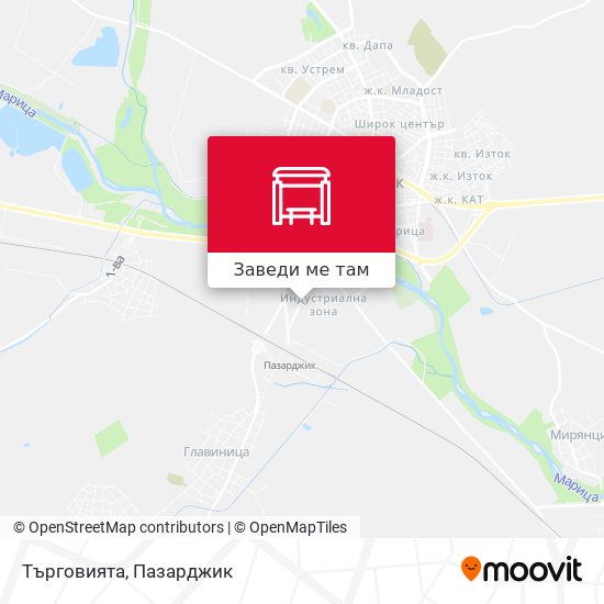 Търговията карта