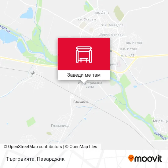 Търговията карта