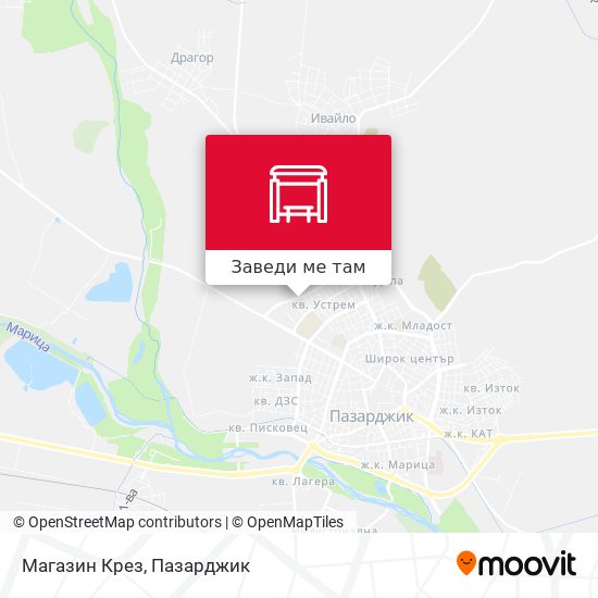 Магазин Крез карта