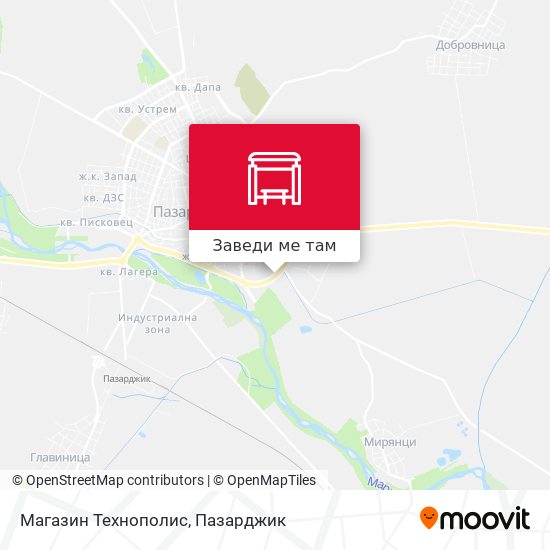 Магазин Технополис карта