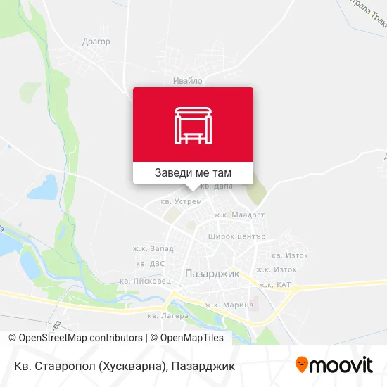 Кв. Ставропол (Хускварна) карта