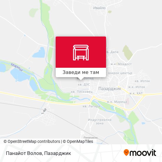 Панайот Волов карта