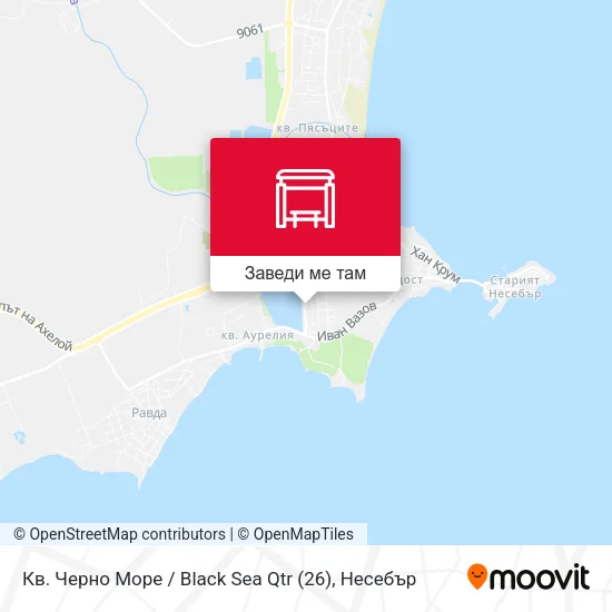 Кв. Черно Море / Black Sea Qtr (26) карта