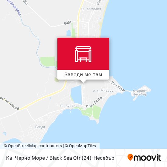 Кв. Черно Море / Black Sea Qtr (24) карта