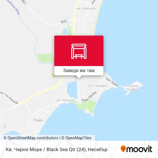 Кв. Черно Море / Black Sea Qtr (24) карта
