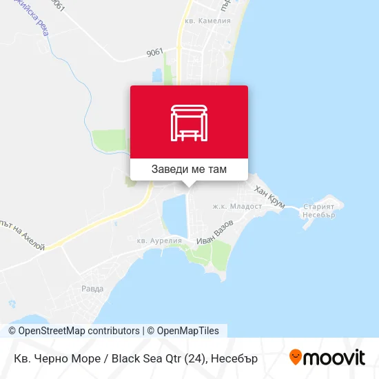 Кв. Черно Море / Black Sea Qtr (24) карта