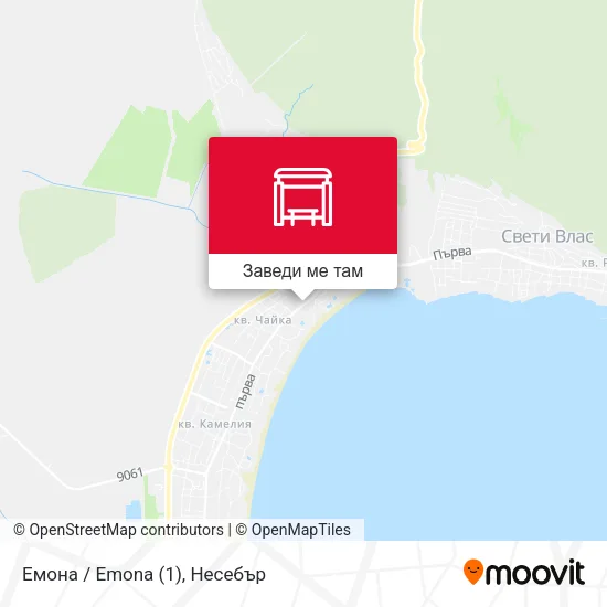 Емона / Emona (1) карта