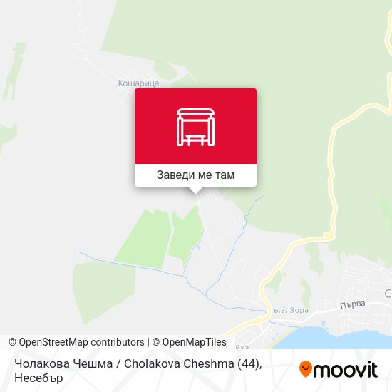 Чолакова Чешма / Cholakova Cheshma (44) карта