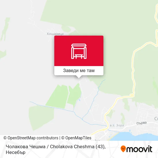 Чолакова Чешма / Cholakova Cheshma (43) карта