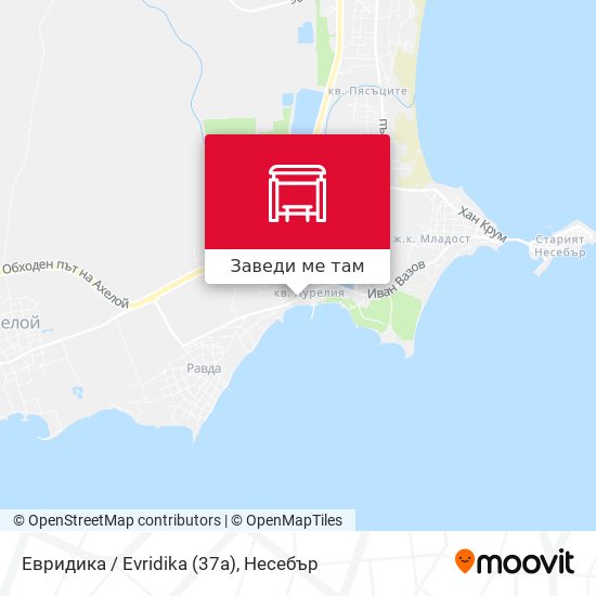 Евридика / Evridika (37a) карта