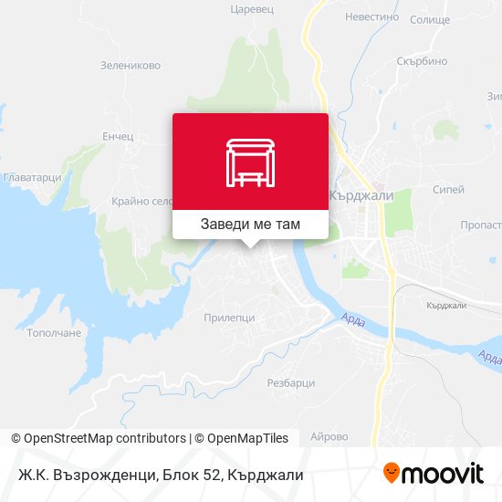 Ж.К. Възрожденци, Блок 52 карта