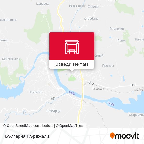 България карта