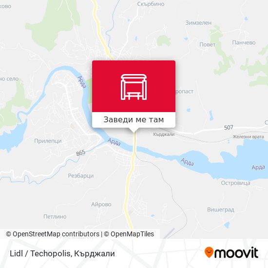 Lidl / Techopolis карта
