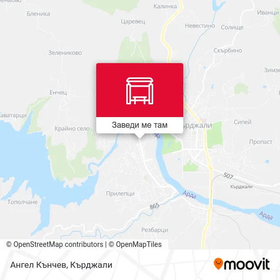 Ангел Кънчев карта