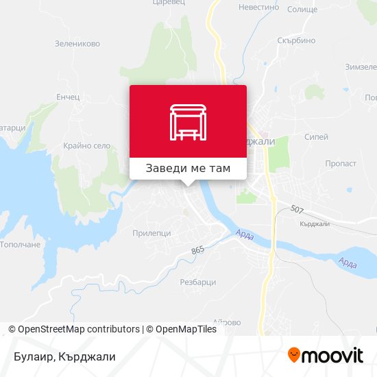 Булаир карта