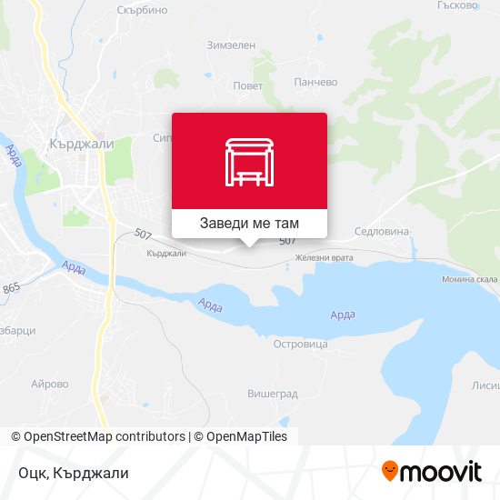 Оцк карта