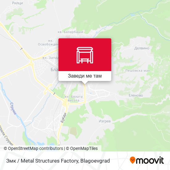 Змк / Metal Structures Factory карта