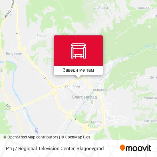 Ртц / Regional Television Center карта
