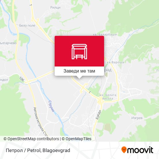 Петрол / Petrol карта