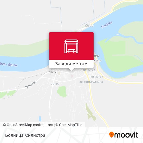 Болница карта