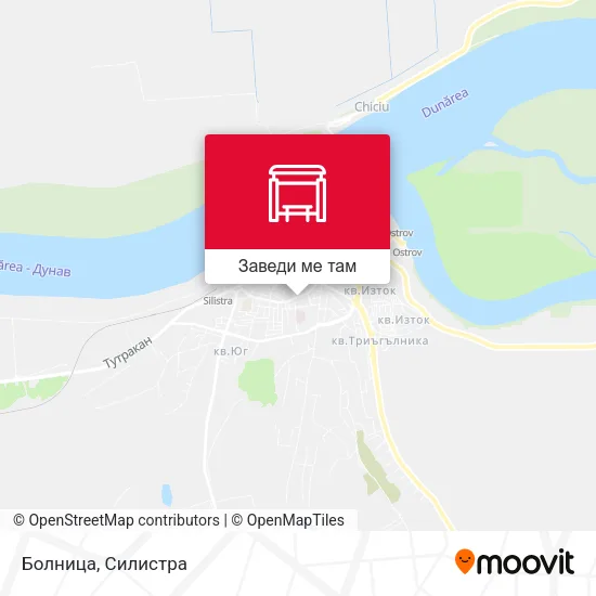 Болница карта