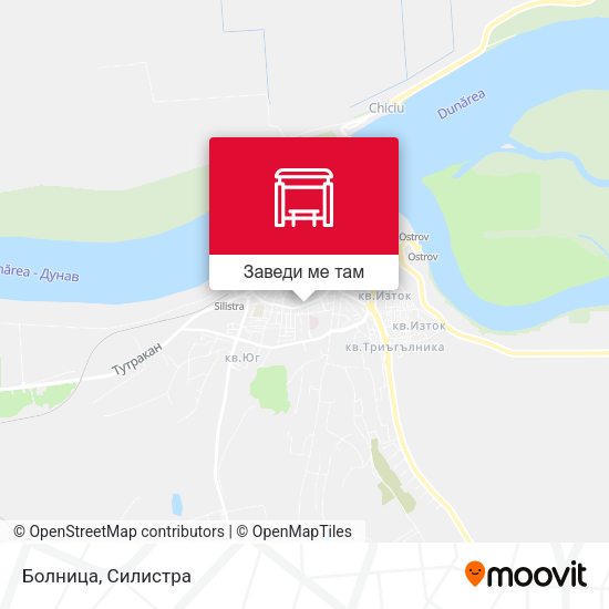 Болница карта