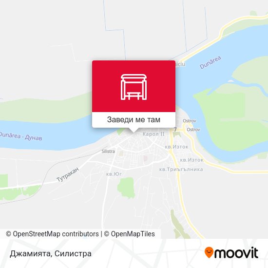 Джамията карта