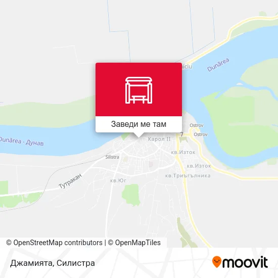 Джамията карта