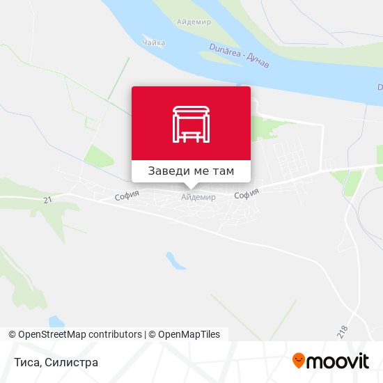Тиса карта