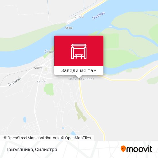 Триъглника карта