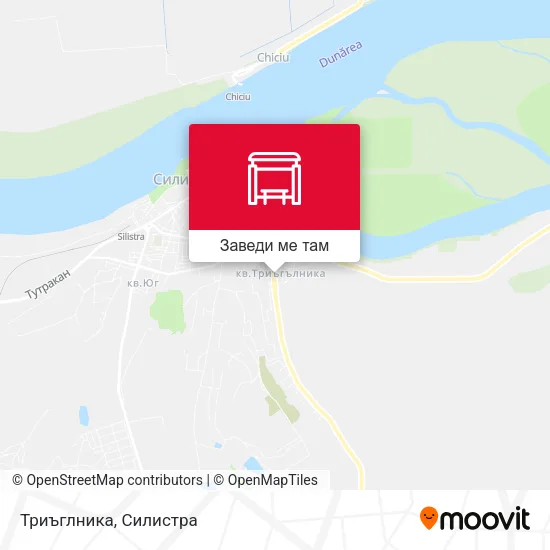 Триъглника карта