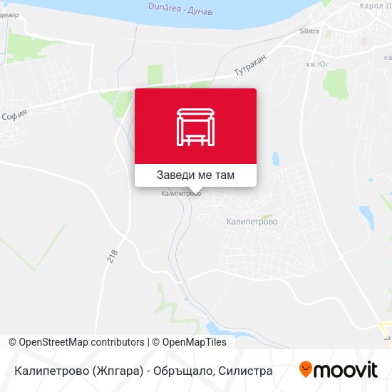 Калипетрово (Жпгара) - Обръщало карта