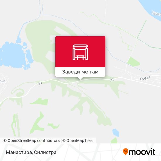 Манастира карта