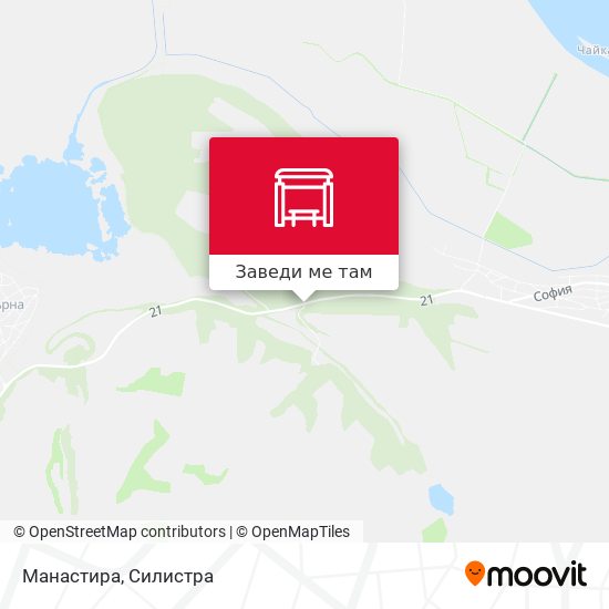 Манастира карта